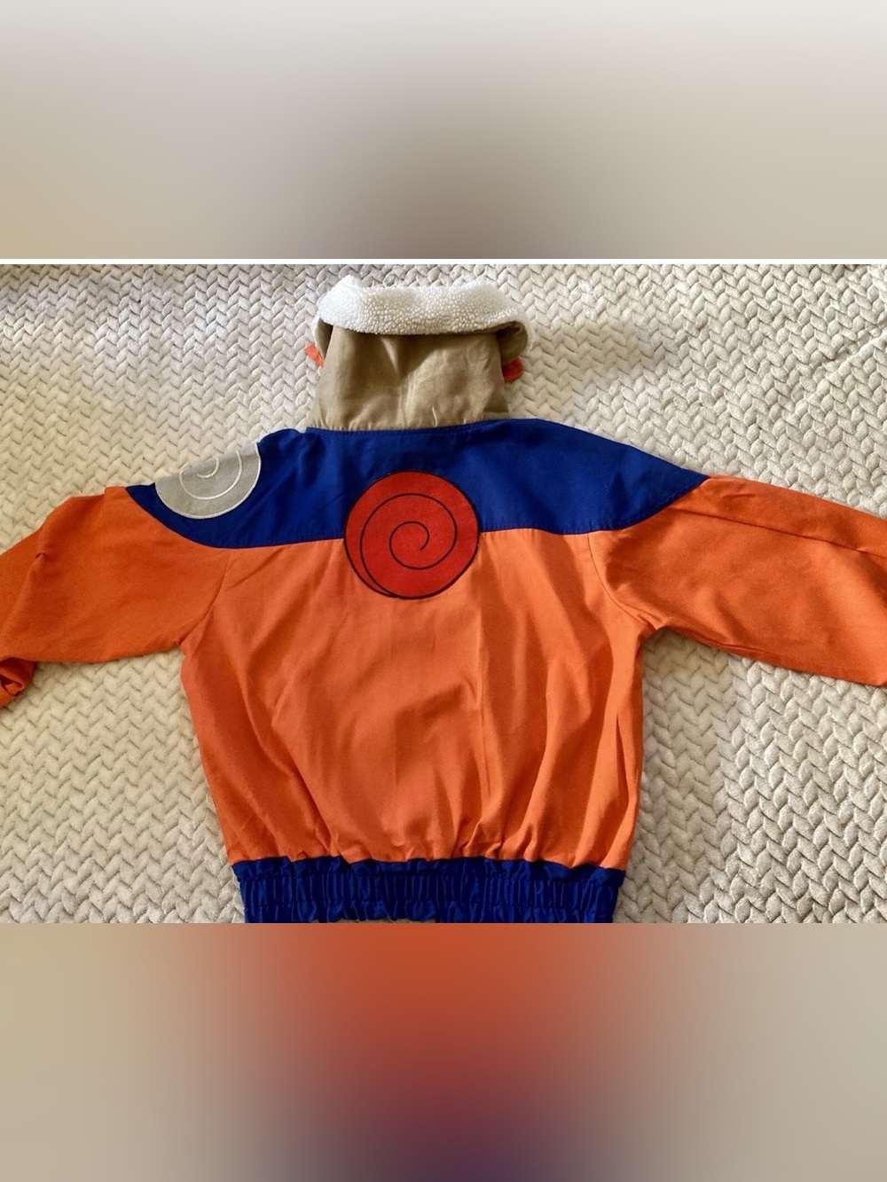 Rare!  Vintage 2002 Naruto Uzumaki Full Zip Jacket (Size 42-46)